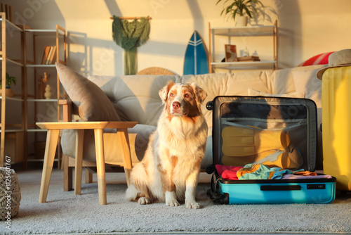 Cute Australian Shepherd do...