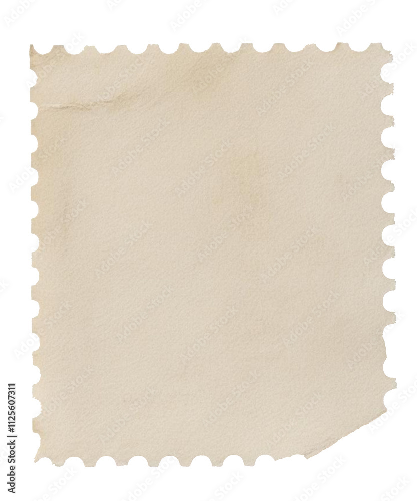 Fototapeta premium vintage postage stamp empty background with copy space 