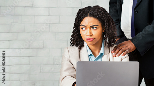 Photos Sexual misconduct at workplace concept