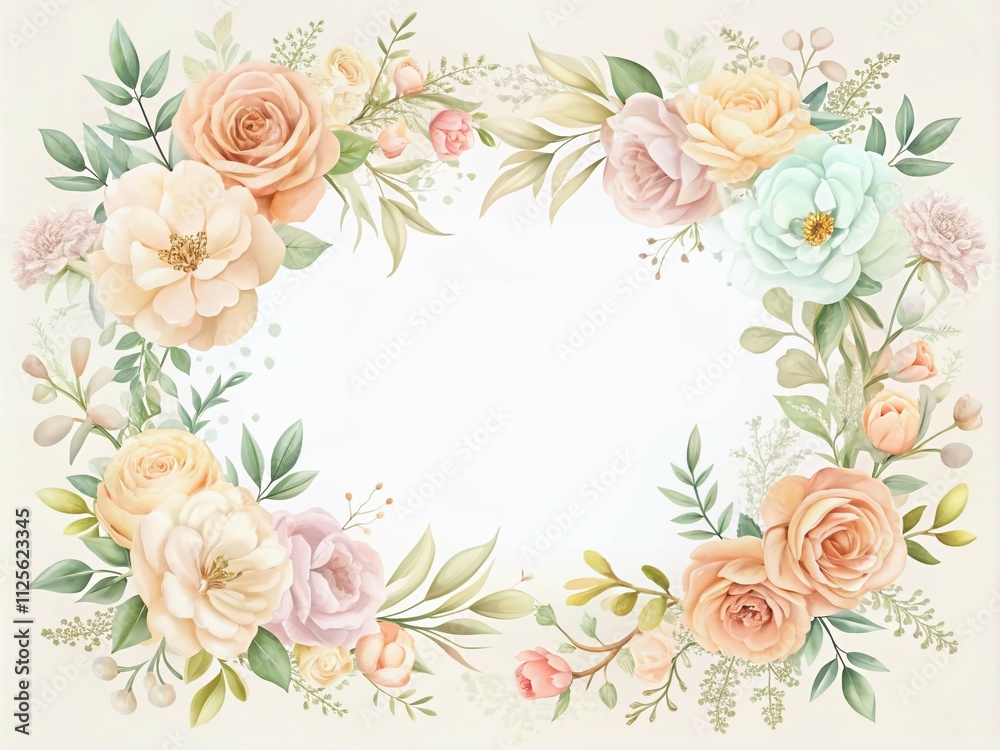 Elegant floral frame designs with beautiful borders in soft pastel hues, featuring exquisite typography. Perfect for romantic event invitations, customizable templates, and stunning floral art. Elegant floral frame designs with beautiful borders in soft pastel hues, featuring exquisite typography. Perfect for romantic event invitations, customizable templates, and stunning floral art.