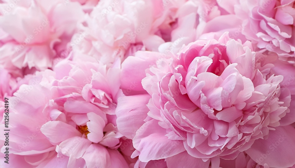Pink peony flower background Pink peony flower background