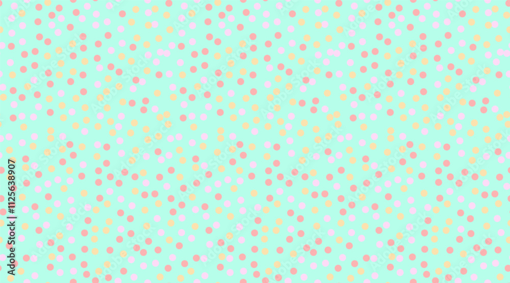 Round spotted pattern with geometric repetition. Ideal for fabric prints, poster backgrounds, and abstract wallpaper designs with trendy circles. Round spotted pattern with geometric repetition. Ideal for fabric prints, poster backgrounds, and abstract wallpaper designs with trendy circles.