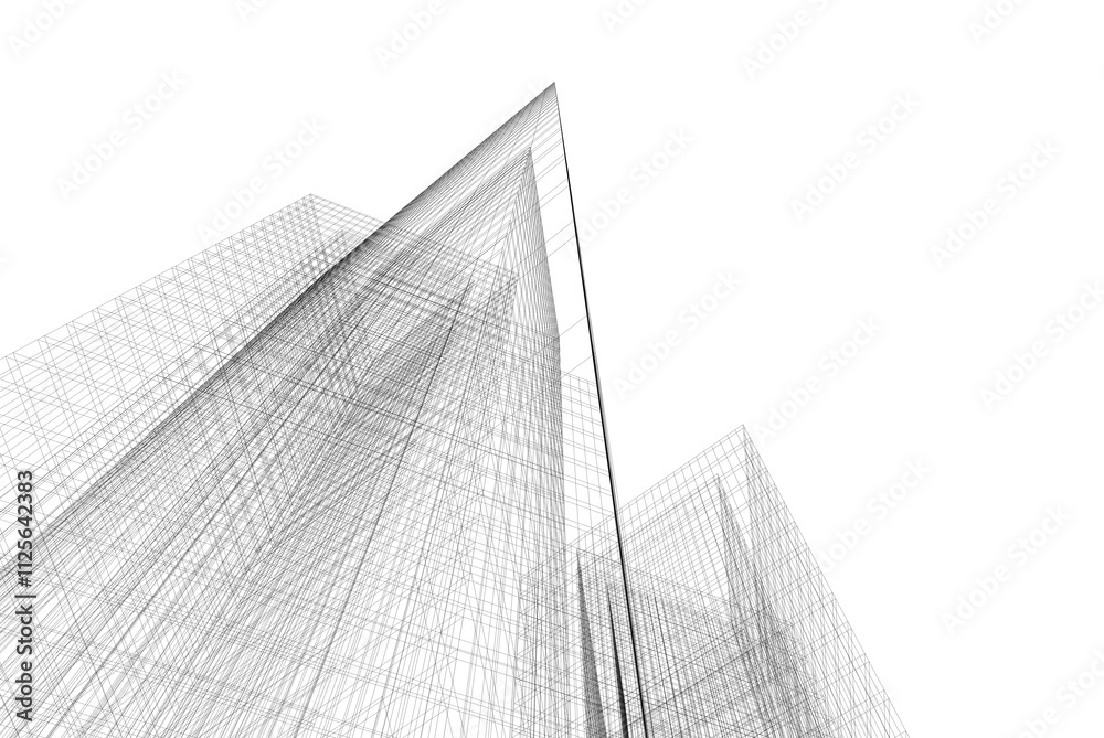 Fototapeta premium abstract architecture