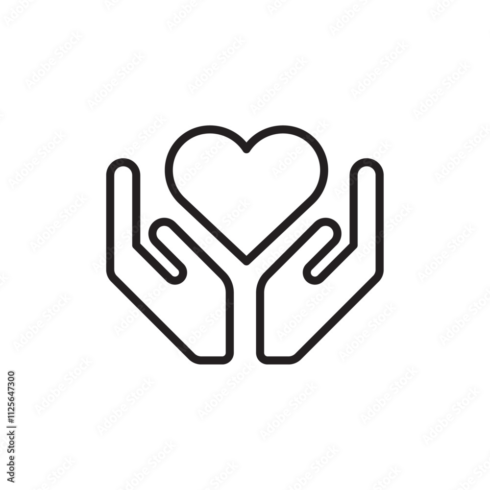 Health insurance icon Black and white logo Health insurance icon Black and white logo