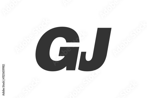 Free Download GJ Techno Editable Font Logo For Corporate Branding. Bold, Futuristic Design With Unique Typographic Ideas. Minimal Custom Type And Dynamic Letter - GFXLoad