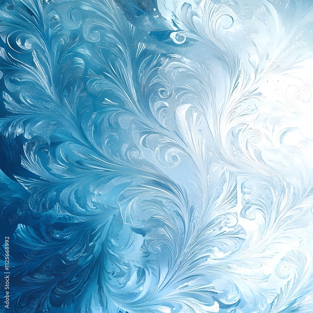Soft Icy Blue and White Swirling Gradient Abstract Background Soft Icy Blue and White Swirling Gradient Abstract Background