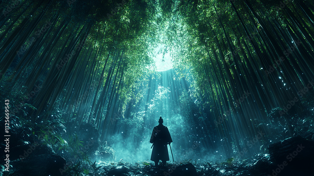 Obraz premium samurai, japan, japanese, ninja, katana, japanese sword, duel, art, scene, cool, emotion, sunset, beauty, war, battle, armor, warrior, snow, mt. fuji, cherry blossoms, clouds, mountain top, temple, 