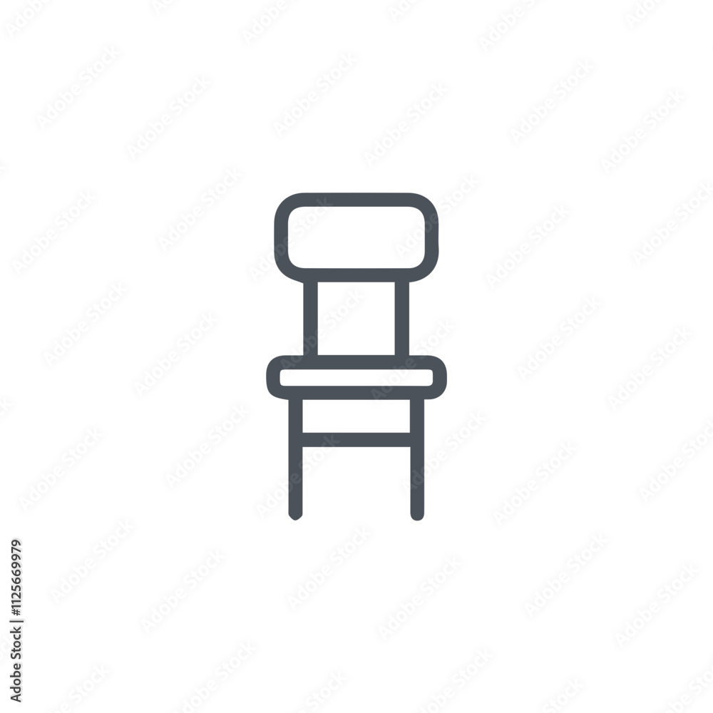 Chair icon symbol vector image illustration
Chair icon symbol vector image illustration