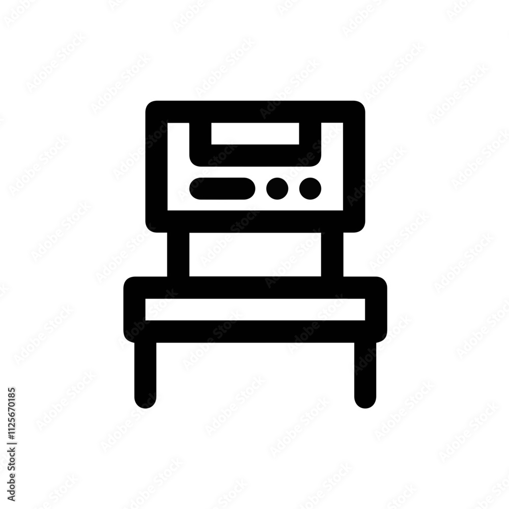 Chair icon symbol vector image illustration
Chair icon symbol vector image illustration