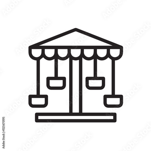 Wallpaper Mural Chair icon symbol vector image illustration
 Torontodigital.ca