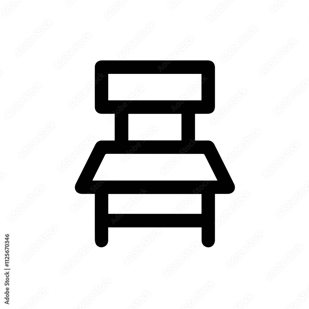 Chair icon symbol vector image illustration
Chair icon symbol vector image illustration