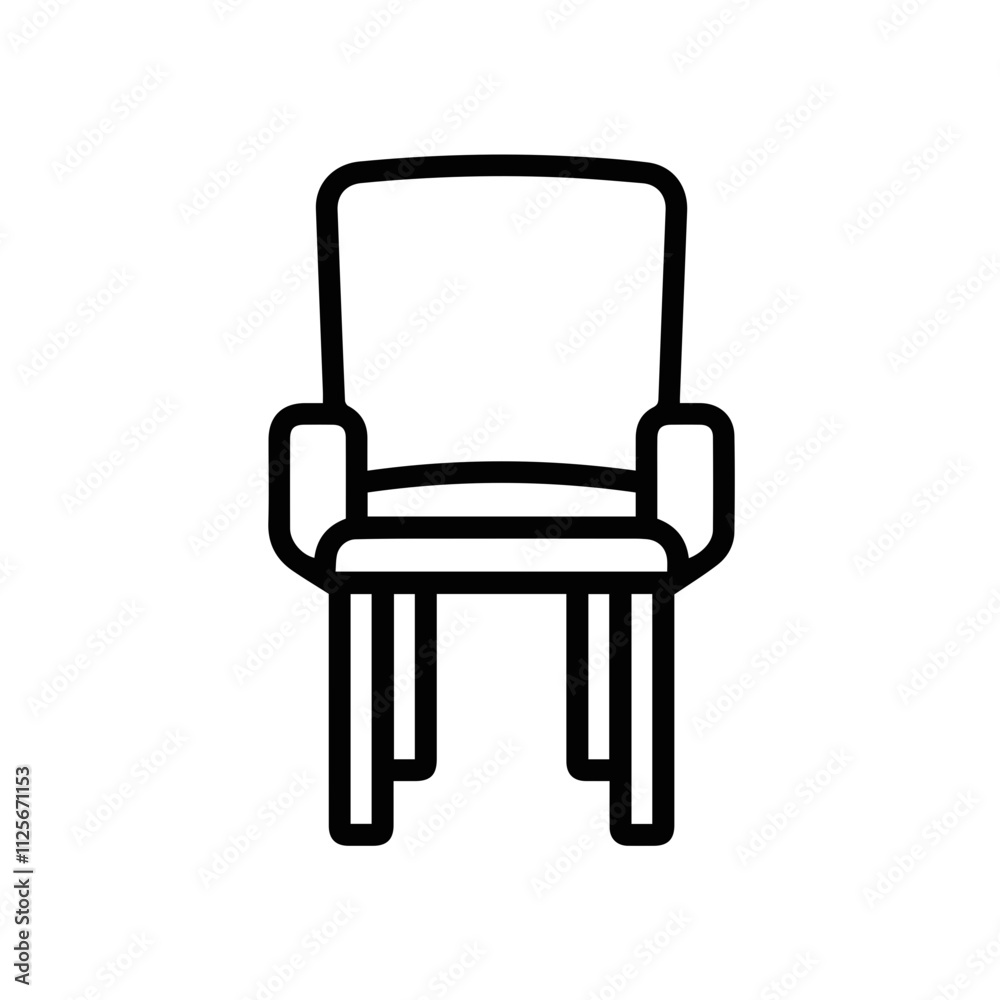 Chair icon symbol vector image illustration
Chair icon symbol vector image illustration
