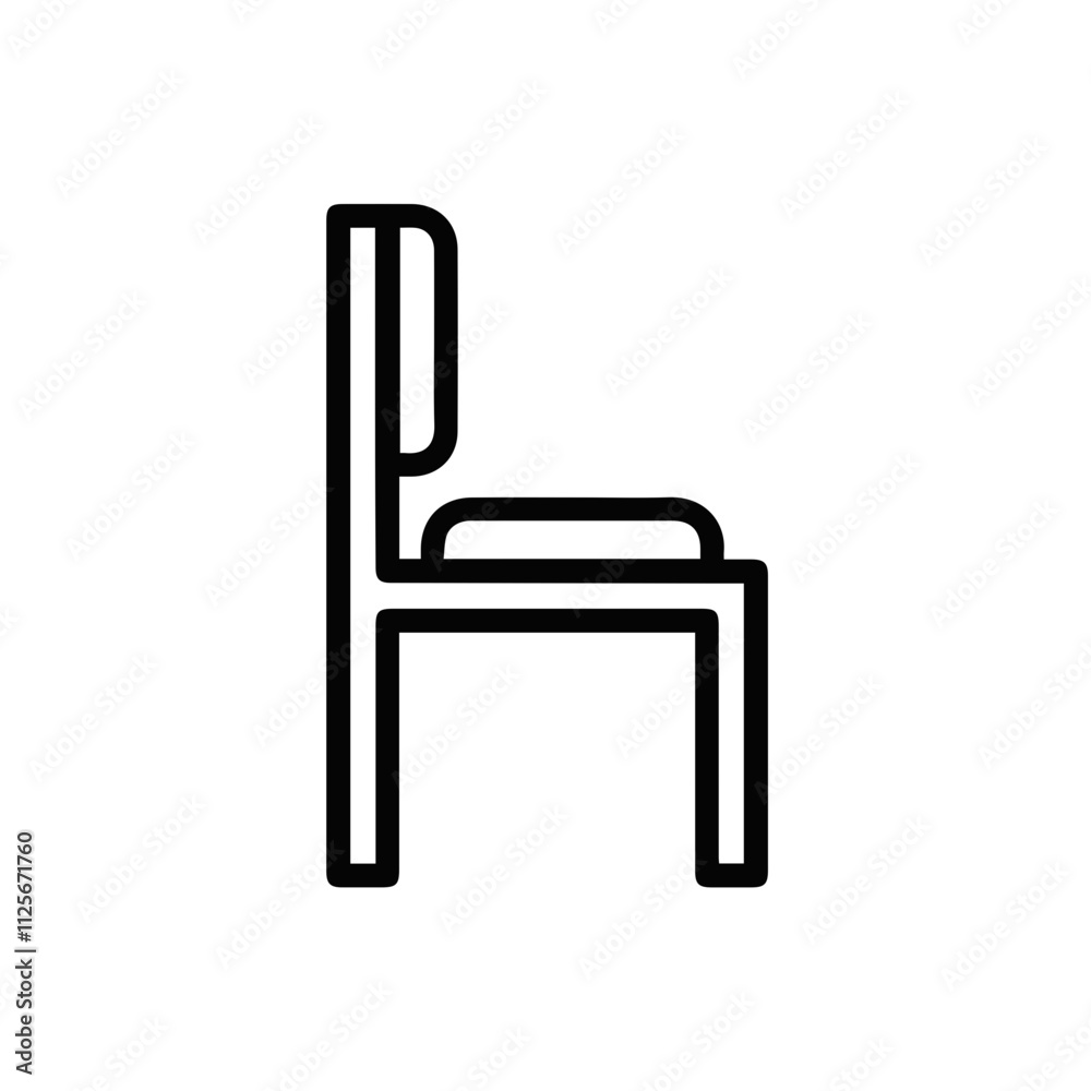 Chair icon symbol vector image illustration
Chair icon symbol vector image illustration
