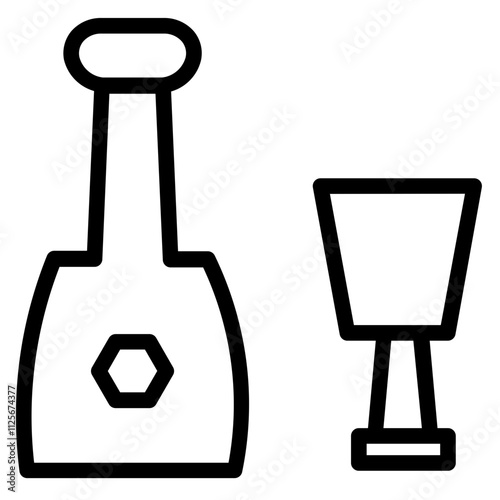 Alcohol Bottle Drink