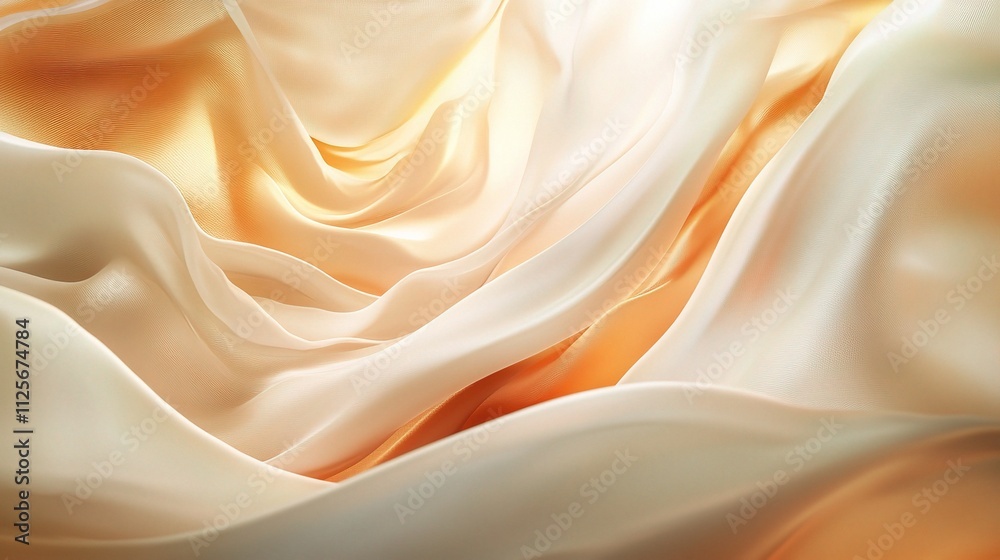 Obraz premium Dreamy Abstract Background with Smooth Flowing Texture