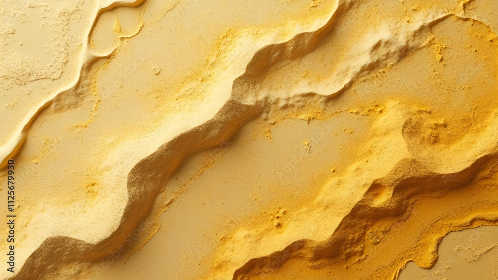 Close-up of Light Tan Sandstone, Grainy Texture, Color Variations, Yellow Background Close-up of Light Tan Sandstone, Grainy Texture, Color Variations, Yellow Background