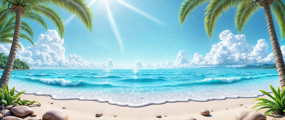 beach and sky