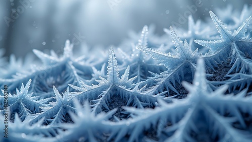 Stunning Ice Crystals, Intricate Patterns & Hues photo