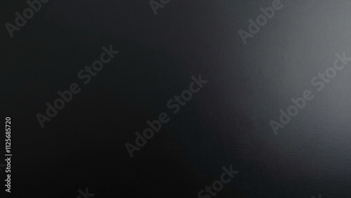 Smooth Glossy Black Wall Texture, Uniform Surface, Subtle Color Variation, Reflection