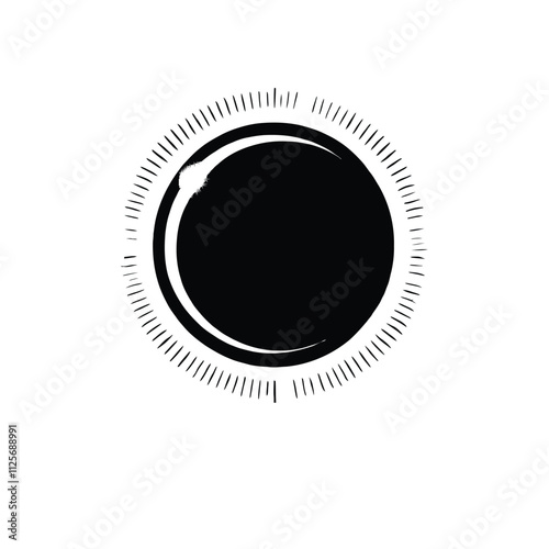 Solar Eclipse Silhouette