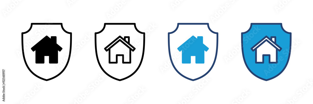 home insurance icon vector. home protection icon home insurance icon vector. home protection icon