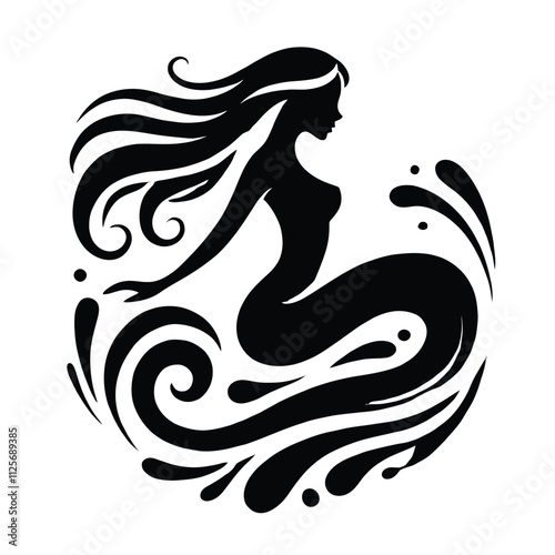 Water Nymph Silhouette