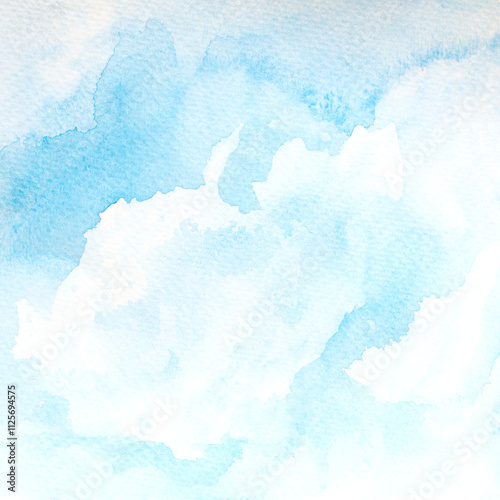 blue watercolor background