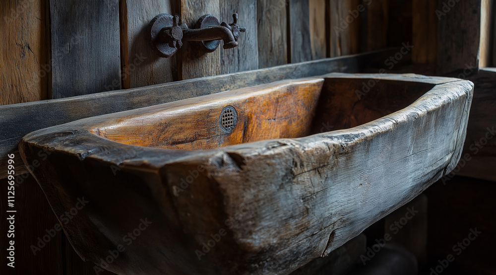 Rustic Wooden Sink Photography, Cozy and Inviting Bathroom Designs Rustic Wooden Sink Photography, Cozy and Inviting Bathroom Designs