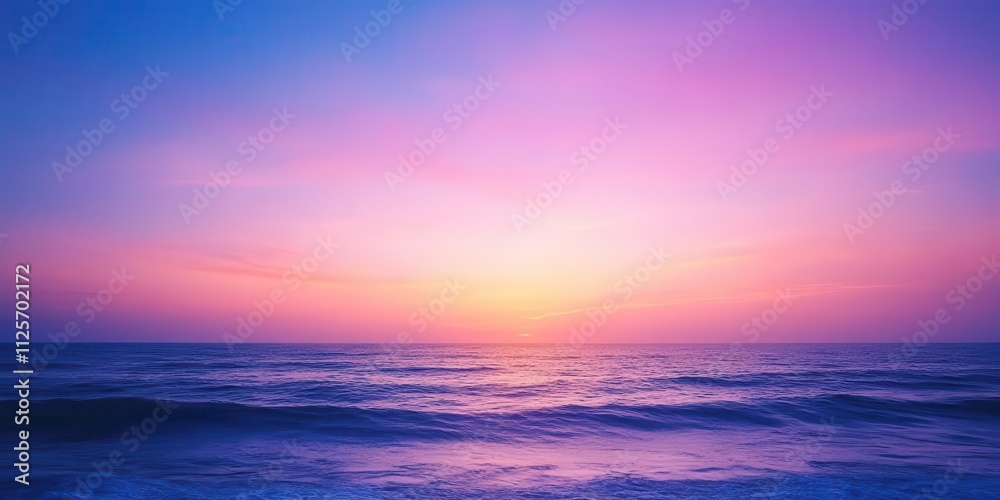 A serene sunset over the ocean, blending vibrant colors in the sky and reflecting on the water. A serene sunset over the ocean, blending vibrant colors in the sky and reflecting on the water.