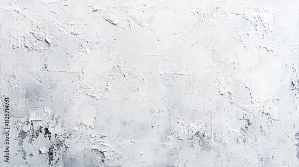 Fototapeta premium White textured wall background. (1)