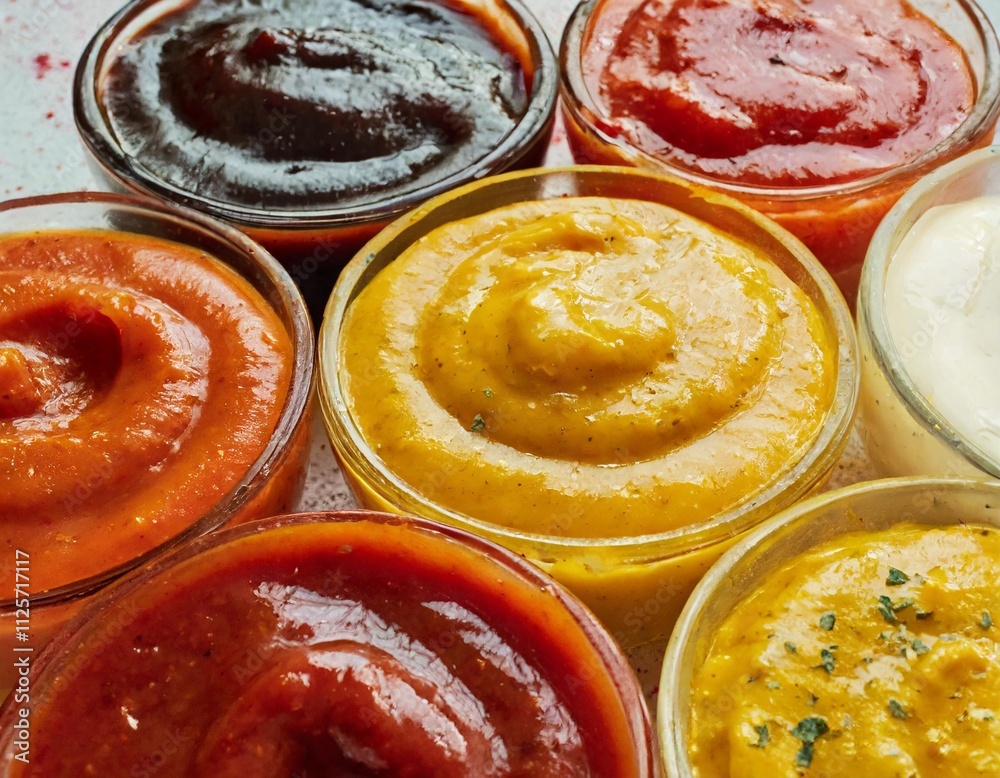 Obraz premium The Art of Sauces: Bold Flavors for Every Occasion