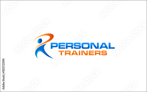 Illustration graphic vector of personal trainer logo design template