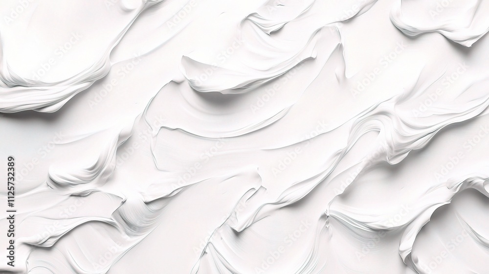Fototapeta premium Smooth Abstract White Background Ideal for Minimalist Designs