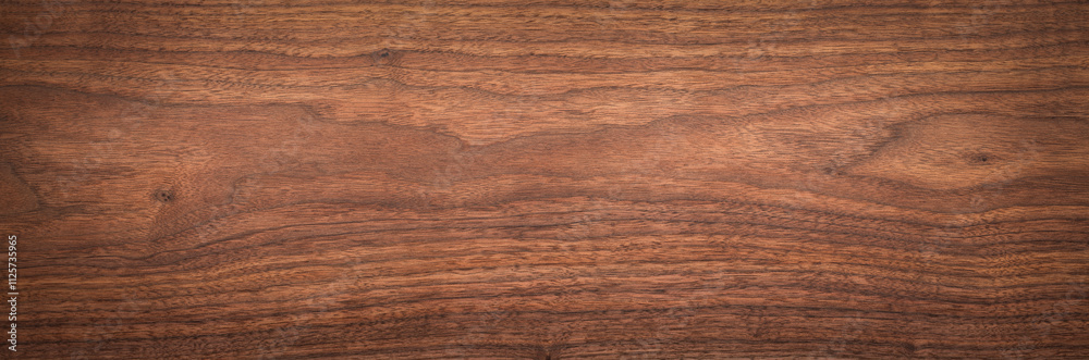 Fototapeta premium Super long walnut planks texture background. Walnut wood texture. Texture element. 