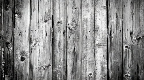 Gray vertical wood texture background with detailed grain and knots suitable for rustic themes and design projects.