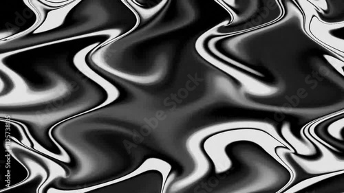 black and white abstract wave background 4k