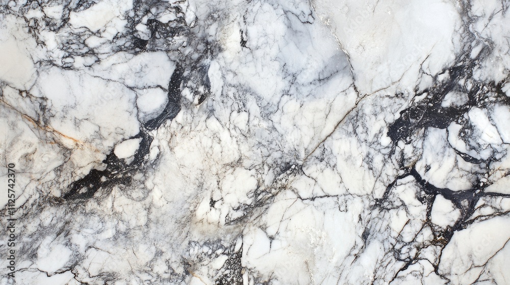 Elegant white marble texture with black veining suitable for backgrounds and design projects. Elegant white marble texture with black veining suitable for backgrounds and design projects.