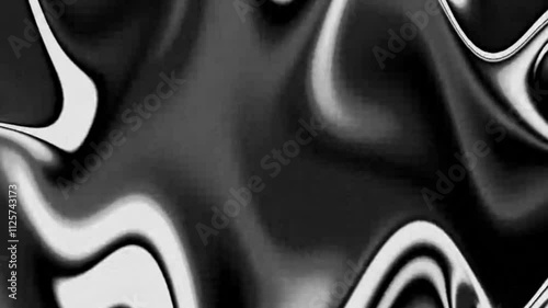 black satin wave abstract background 4k