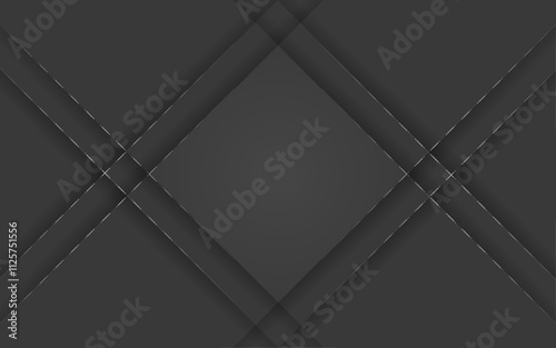 Abstract modern geometric background design with line  | Line  background with gradient background | Black color luxury design for banner, poster, flyer, futuristic etc...