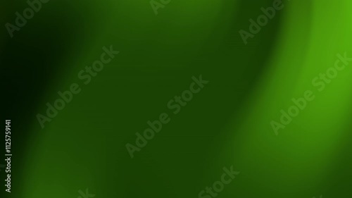 Green gradient background with smooth shading from dark to light. Animated abstract background photo