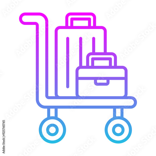 Airport cart Icon