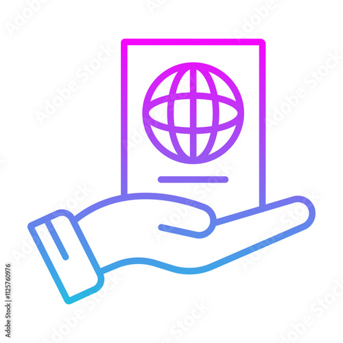 Passport control Icon