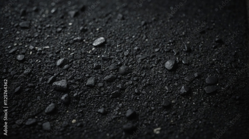 Black asphalt surface with subtle texture background Black asphalt surface with subtle texture background