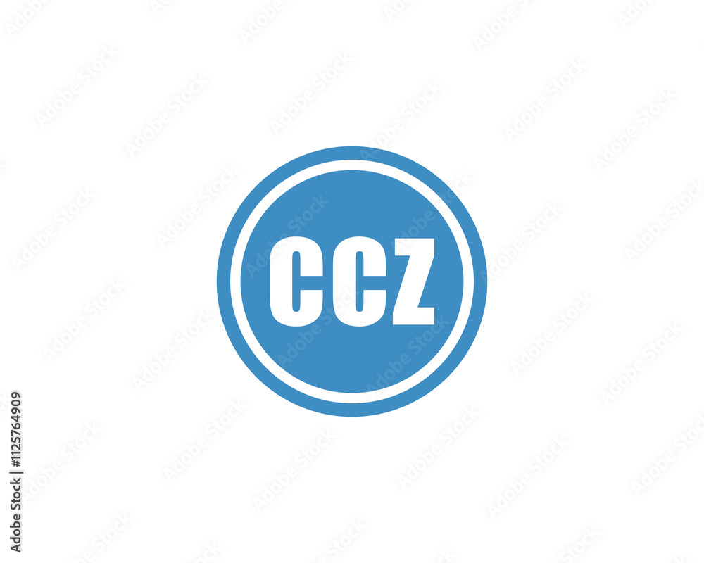 CCZ logo design vector template. CCZ CCZ logo design vector template. CCZ