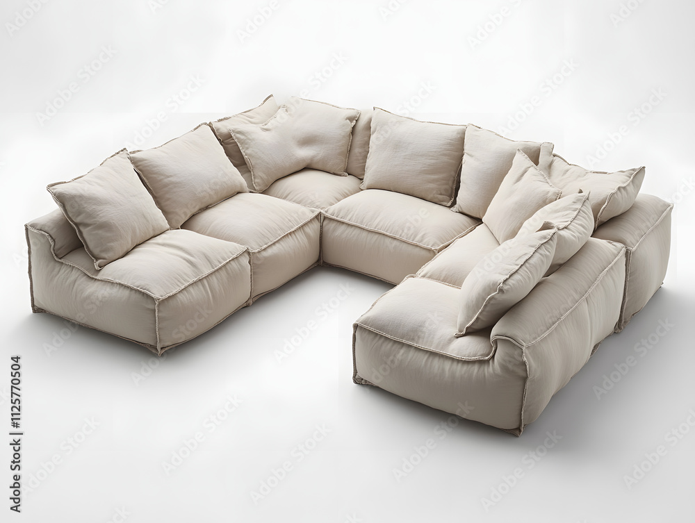 Fototapeta premium white sofa