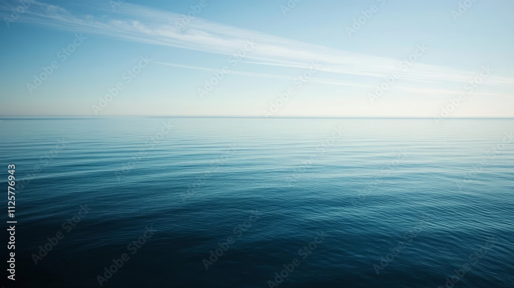 Aerial view of the Baltic Sea, with calm blue waters and small islands scattered across the horizon, captured from a drone. The sky is clear with a few clouds, emphasizing the vastness of the sea Aerial view of the Baltic Sea, with calm blue waters and small islands scattered across the horizon, captured from a drone. The sky is clear with a few clouds, emphasizing the vastness of the sea