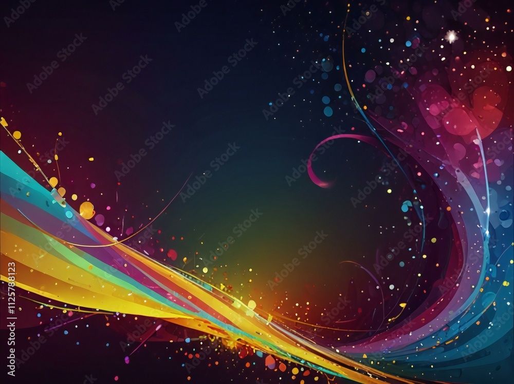 Fototapeta premium abstract background with hearts