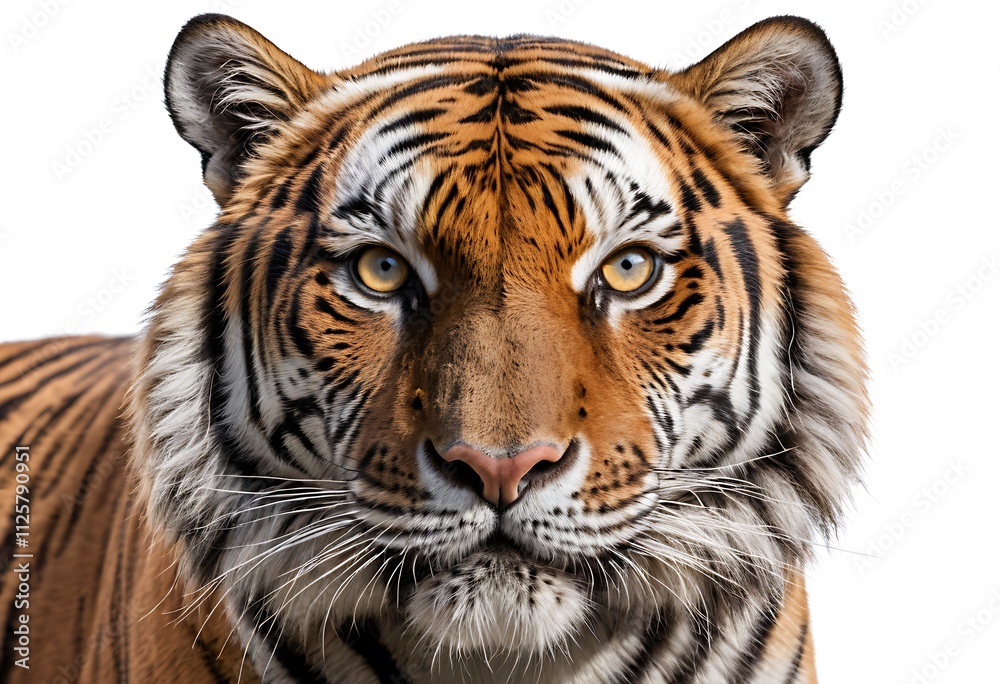 portrait of a tiger portrait of a tiger