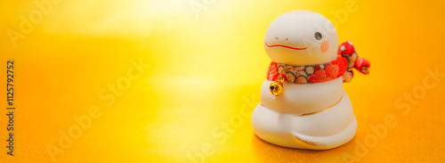 巳年（みどし・へびどし）の年賀状素材