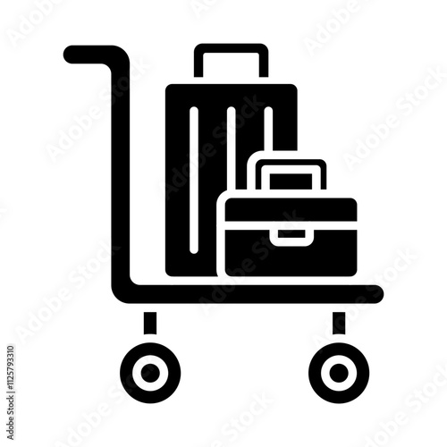 Airport cart Icon